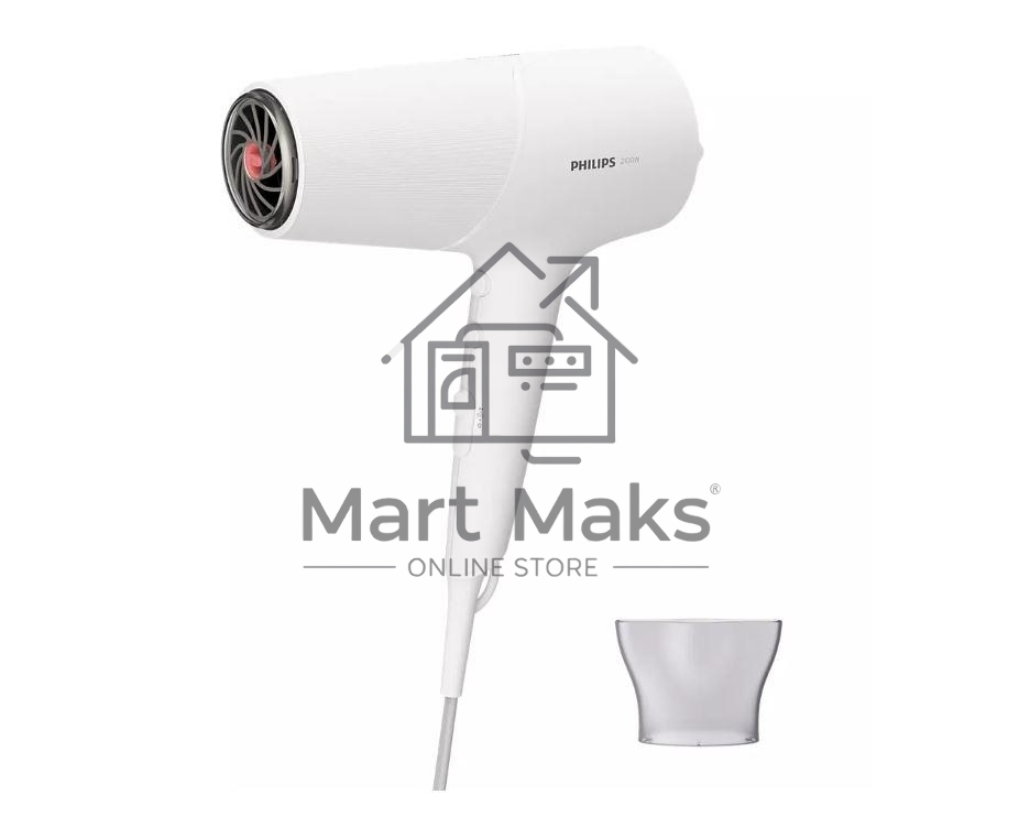 Фен Philips BHD500/00 2100Вт, белый