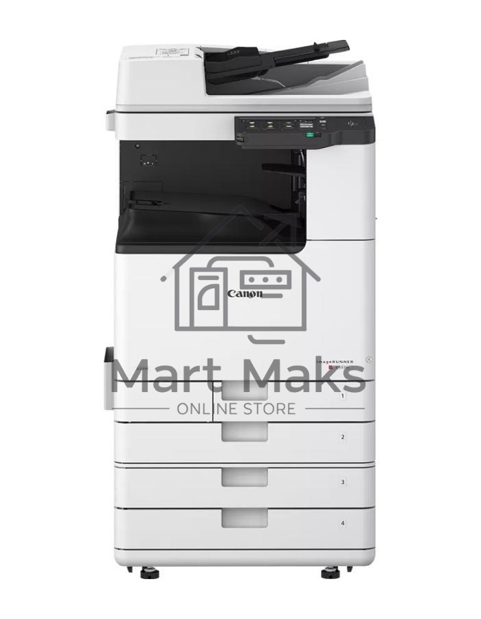МФУ лазерный Canon imageRUNNER C3326i (5965C005), A3, цветное, печ. 26 стр/мин. (А4) 15 стр/мин. (А3), скан. до 70 стр/мин., 1200х1200 dpi (печать) 600х600 dpi (скан.), USB, RJ-45, Wi-Fi, Air Print, Mopria (без стартовых картриджей)