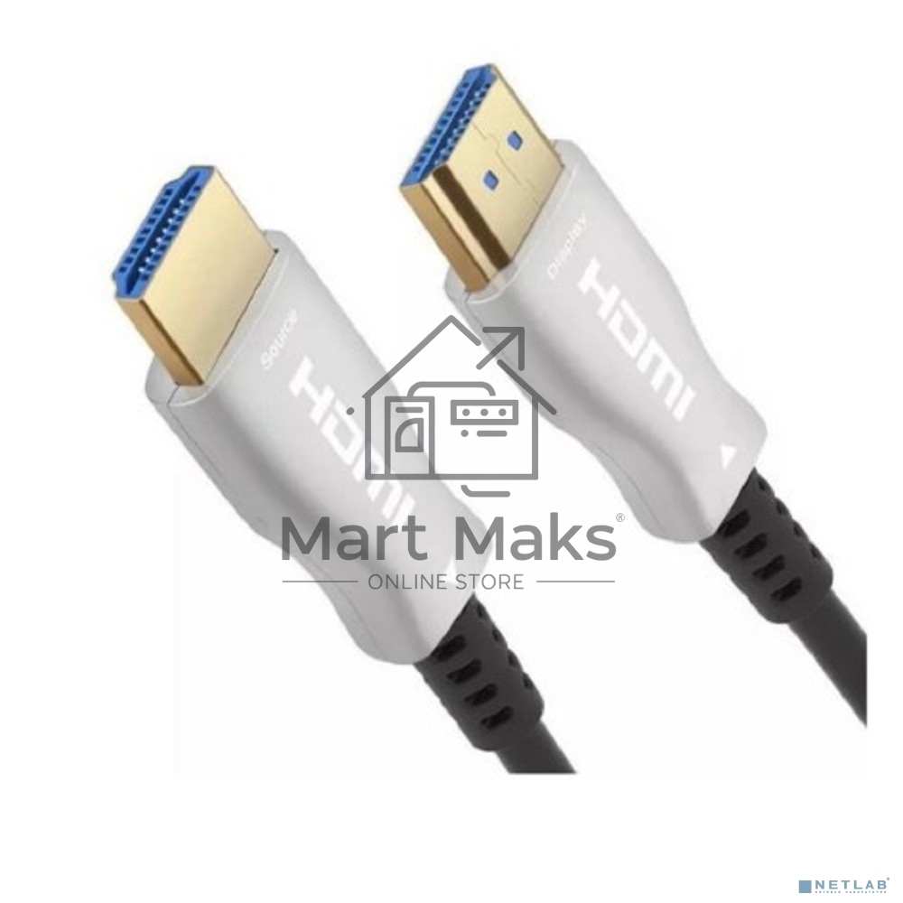 Кабель активный оптический кабель HDMI 19M/M,ver. 2.0, 4K@60 Hz 5m Telecom <TCG2020-5M>