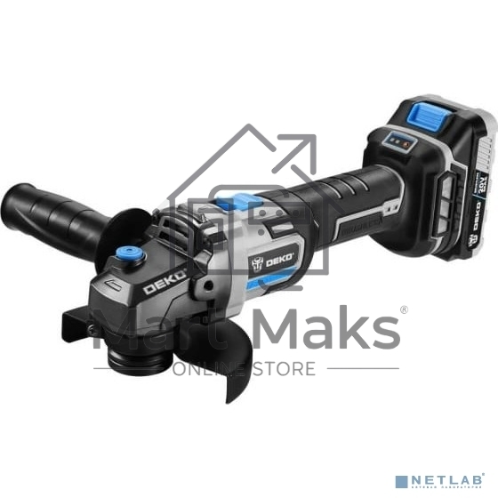 Углошлифовальная машина Deko DKAG20 9000об/мин рез.шпин.:M14 d=125мм