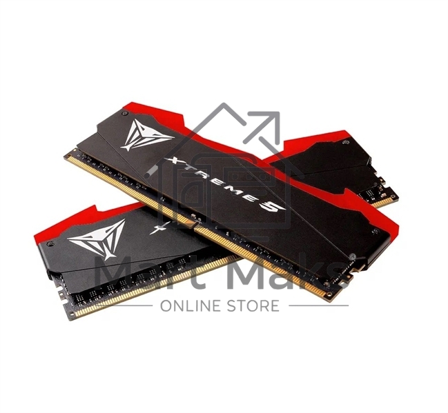 Оперативная память Patriot Viper Xtreme 5, DDR5, 32GB (2x16GB), 7600MHz, CL36, DIMM, с радиаторами, черный