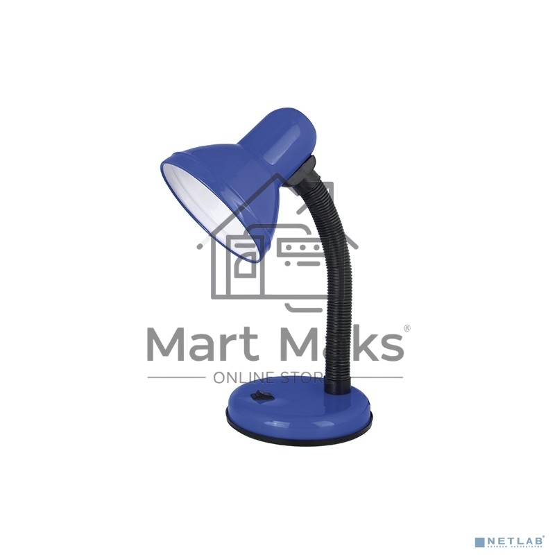 Светильник UF-301 С06 настол. 230В 60Вт син. Ultraflash 12357