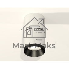 Светильник Ambrella Light XS7401181 SWH/PBK белый песок/черный полированный MR16 GU5.3 (C7401, A2071, C7401, N7031)