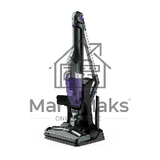 Пылесос вертикальный Tefal TY1238WO серый/фиолетовый, питание от аккумулятора, 145 Вт, уборка сухая, пылесборник 0.4 л, работа от АКБ max 40 мин.