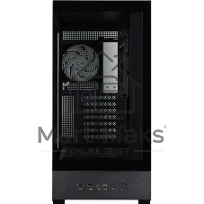 Компьютерный корпус ZALMAN P40 DS, ATX, черный, WINDOW, 9.1-inch LCD screen, 2xCombo(2.5” or 3.5”), 1x2.5”, 1xUSB TYPE-C, 2xUSB 3.0, SIDE 3x120мм ARGb, REAR 1x120мм ARGb
