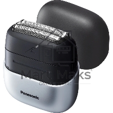 Бритва электрическая сетчатая Panasonic ES-CM3BKS521 реж.эл.:1 питан.:аккум. серебристый/черный