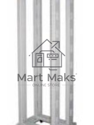 Стойка двухрамная Lanmaster TWT-RACK2-42U-6X6 42U 600ммX600мм серый