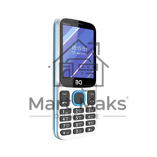 Мобильный телефон BQ 2820 Step XL+ черный/синий
