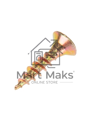 Саморез универсальный KRANZ 3х16, желтый цинк, упаковка поставщика ( 32 000 шт. )