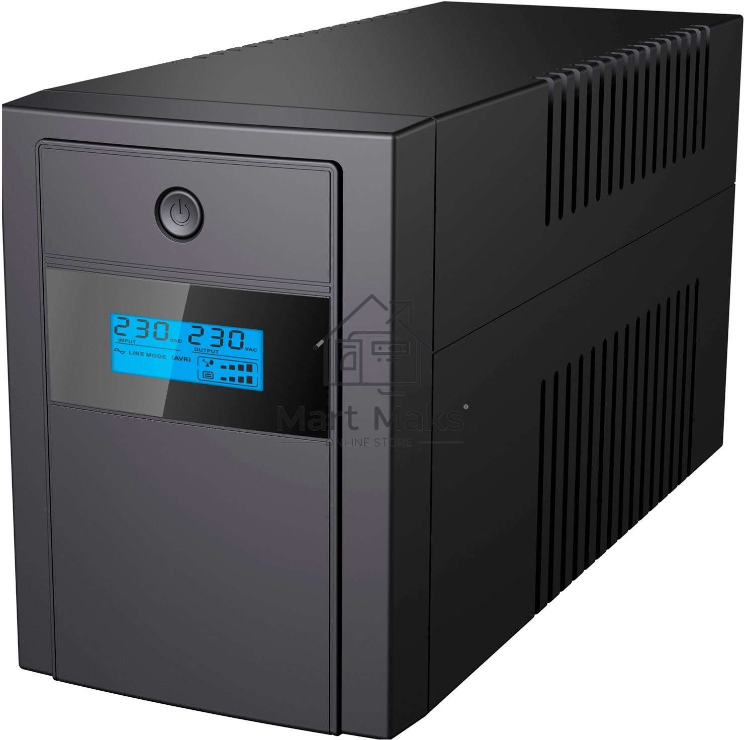 Источник бесперебойного питания Ippon Back Basic 1200 LCD Euro 720Вт 1200ВА черный