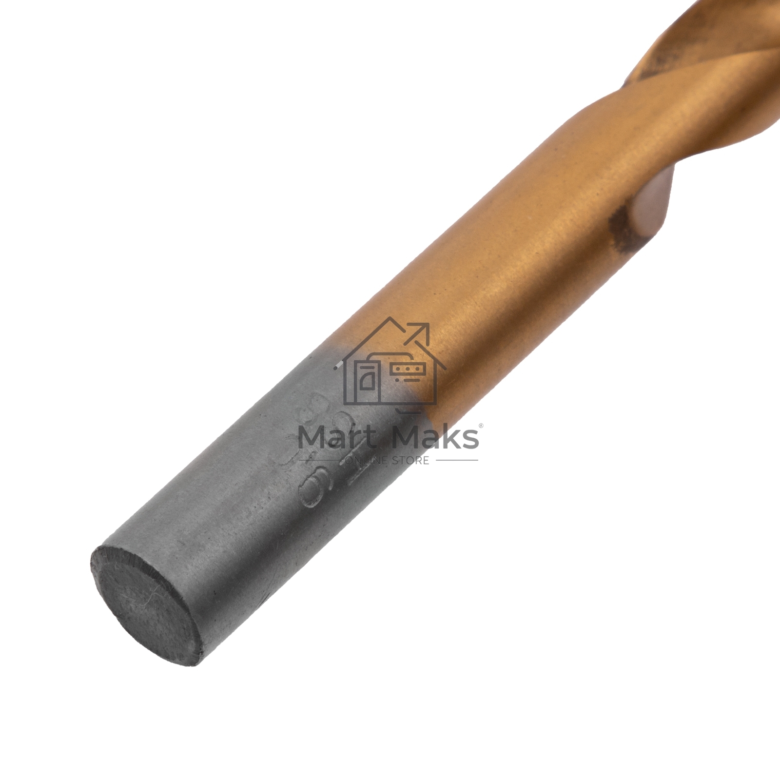 Сверло по металлу Matrix, 9 мм, HSS, нитридтитановое покрытие, цилиндрический хвостовик