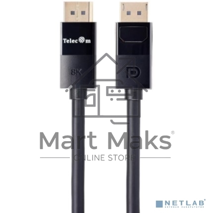 Кабель соединительный Telecom TCG755-3M DP-DP 1.4V 8K@60Hz 3м, медь