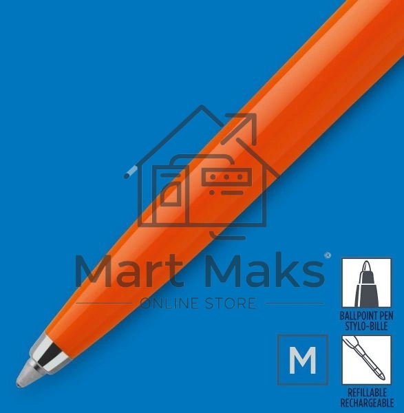 Ручка шариковая Parker Jotter Originals (CW2076054) Orange CT M, синие чернила, блистер