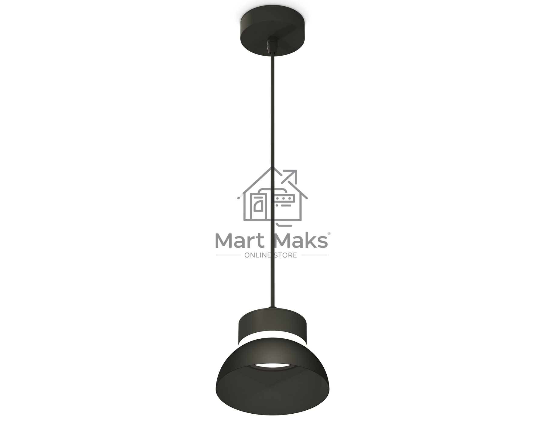 Светильник Ambrella Light XP8111050 SBK/FR черный песок/белый матовый GX53 (A2333, С8111, N8141)