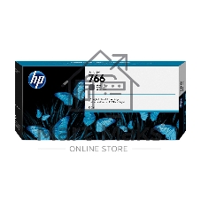 Картридж лазерный HP 766 для HP DesignJet XL 3600 MFP, 300 мл, серый