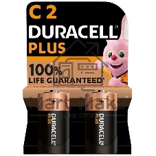 Батарейки Duracell 5014433 С алкалиновые 1,5v 2 шт. LR14-2BL PLUS