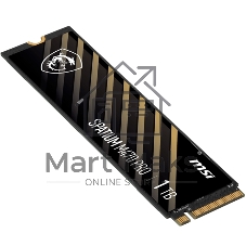Накопитель SSD MSI M.2 2280 1Tb SPATIUM M470 PRO Client SSD S78-440L0J0-P83, PCIe Gen4x4 with NVMe