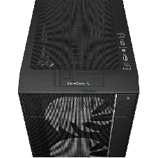 Компьютерный корпус Deepcool MATREXX 55 MESH V4 без БП, боковое окно (закаленное стекло), 3xARGB LED 140мм вентилятора спереди, 1xARGB LED 120мм вентилятор сзади, черный, ATX