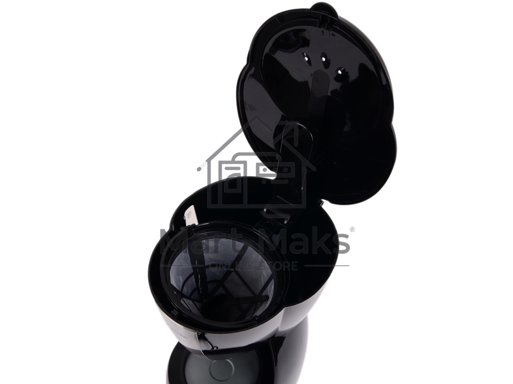 Кофеварка капельная Vitek VT-1503 черный, исп. кофе - молотый, 1.2 л, 900 Вт.
