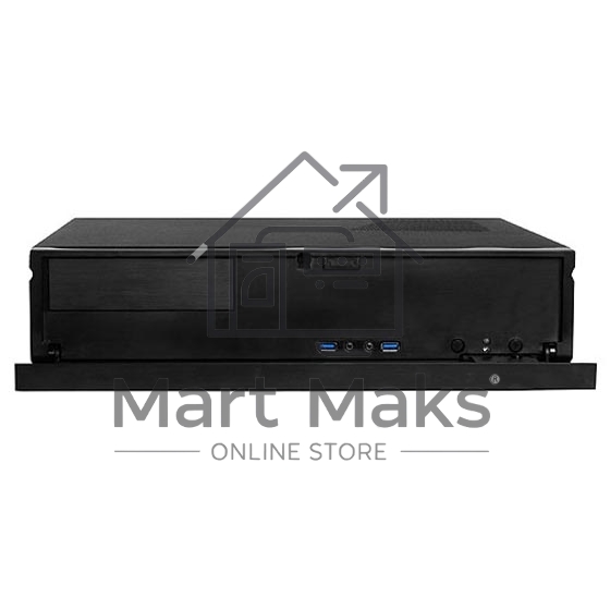 Компьютерный корпус Slim HTPC Silverstone Milo ML04B <Black, mATX, USB3.0, Audio, без БП>