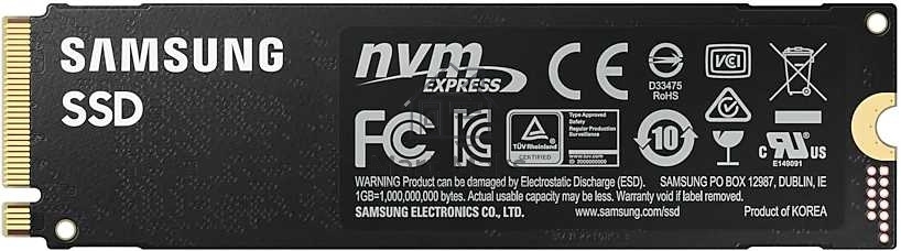 Накопитель SSD Samsung 980 PRO, 250GB, PCIe 4.0 x4, M.2 2280, NVMe, R/W 6400/2700