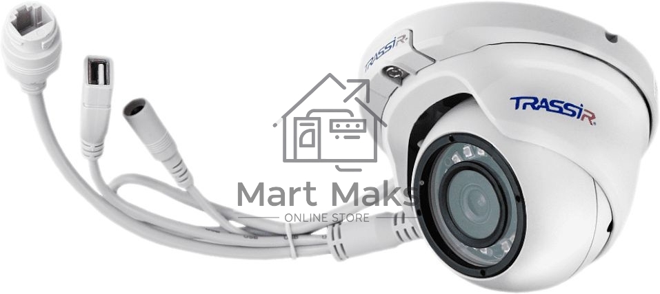 Видеокамера IP Trassir TR-D8121IR2 2.8-2.8мм цветная