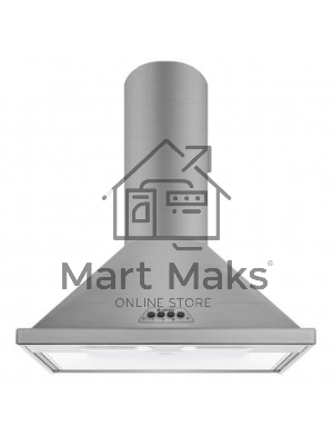 Вытяжка каминная Gefest ВО 1602 К30 серебристый, 60 см, 600 куб. м/ч, 81 дБ