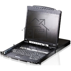 Переключатель KVM Консоль управления 16-портовый LCD 19 Переключатель KVM Консоль управления 16-портовый LCD 19