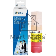 Чернила G&G GG-C13T06C44А №112 желтый70мл для Epson L6550/6570/11160/15150/15160