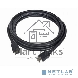 Кабель Cablexpert HDMI CC-HDMI4-30M, 19M/19M, v1.4, медь, позол.разъемы, экран, усилитель сигнала, 30м, черный, пакет