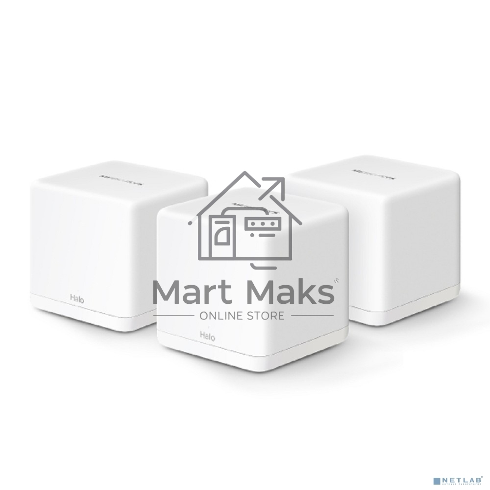 Бесшовный Mesh роутер Mercusys Halo H60X (3-pack) AX1500 Wi-Fi 6 система