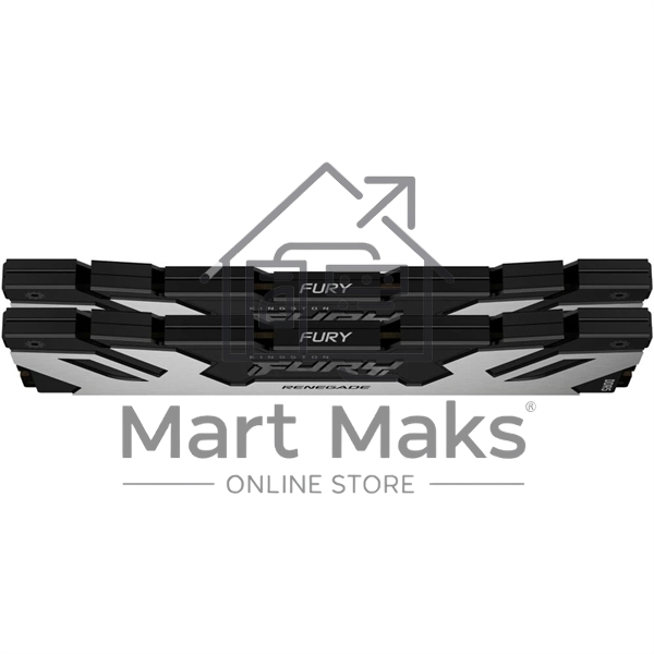 Оперативная память Kingston Fury Renegade, DDR5, 32GB (2x16GB), 7200MHz, CL38, DIMM, с радиатором, серебристый/черный