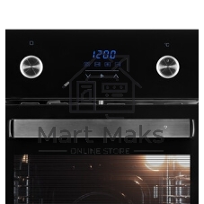 Духовой шкаф LEX EDP 4590 BL Matt Editionобъем 55л, LED таймер, 9 функций, встраиваемый