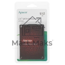 Накопитель SSD Apacer AS350X, 512Gb, 2.5