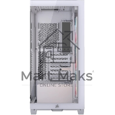 Корпус Corsair iCUE Link 3500X LX-R RGB White, Midi-Tower, белый, 3 x 120 мм