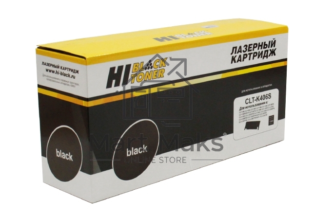 Расходные материалы Hi-Black CLT-K406S Картридж для Samsung CLP-360/365/368/CLX-3300/3305/3307, Bk, 1500 стр.