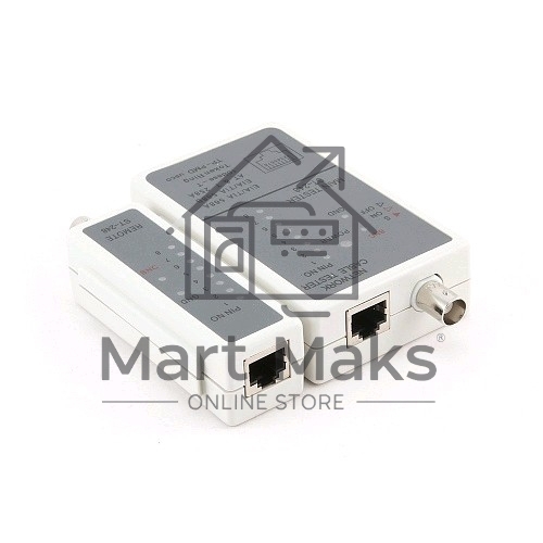 Монтажный инcтрумент Тестер LAN Gembird NCT-1, для RJ-45, RG-58