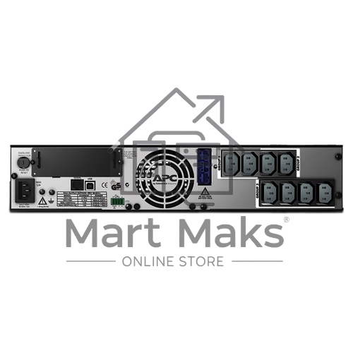 Источник бесперебойного питания APC Smart-UPS X SMX1500RMI2U 1200Вт 1500ВА черный