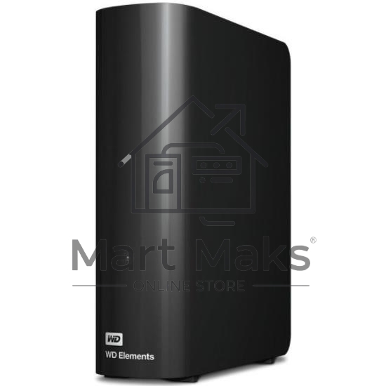 Внешний диск HDD WD Elements Desktop WDBWLG0140HBK-EESN, 14ТБ, черный