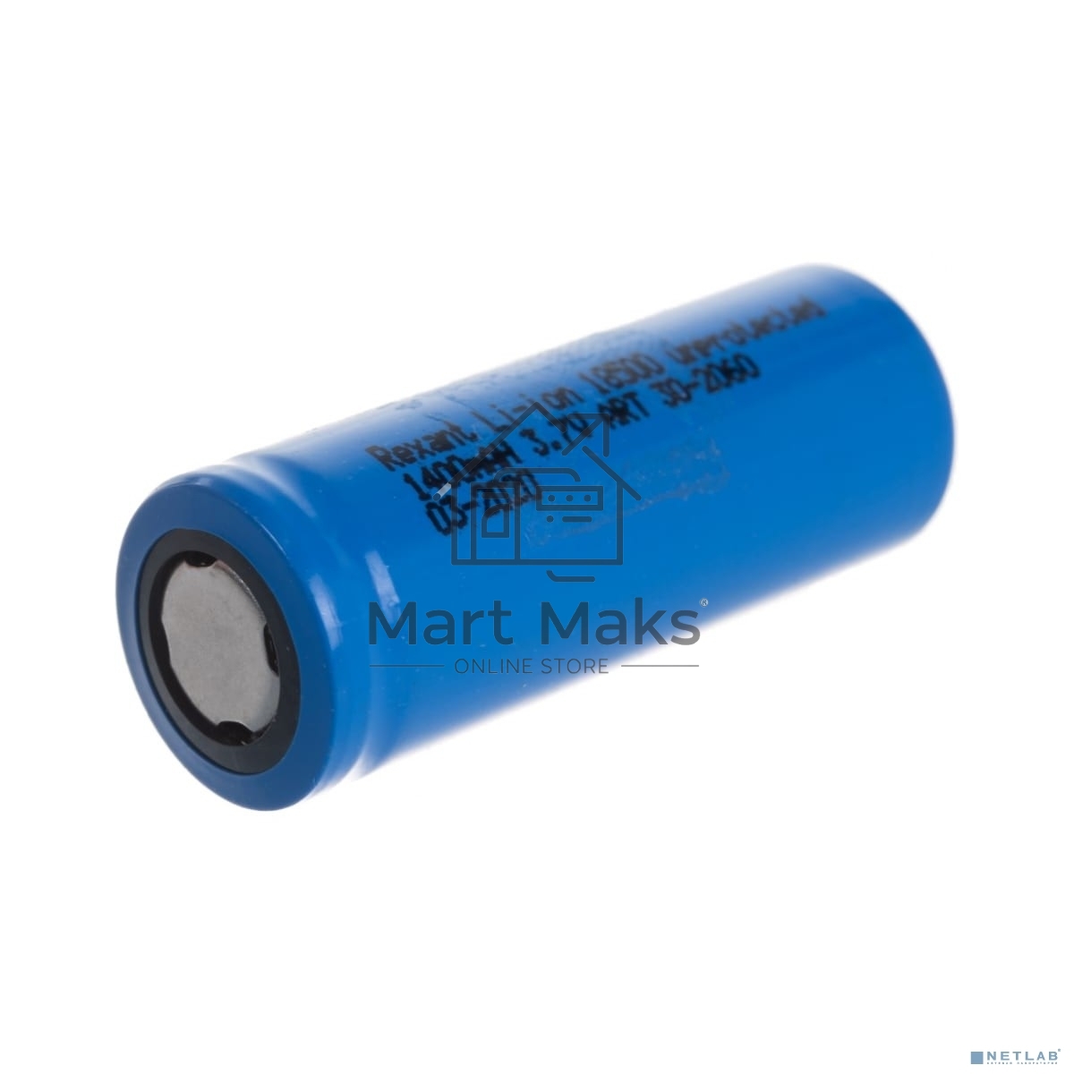 Аккумулятор Li-ion 18500 unprotected 1400 mAH 3.7 В Rexant