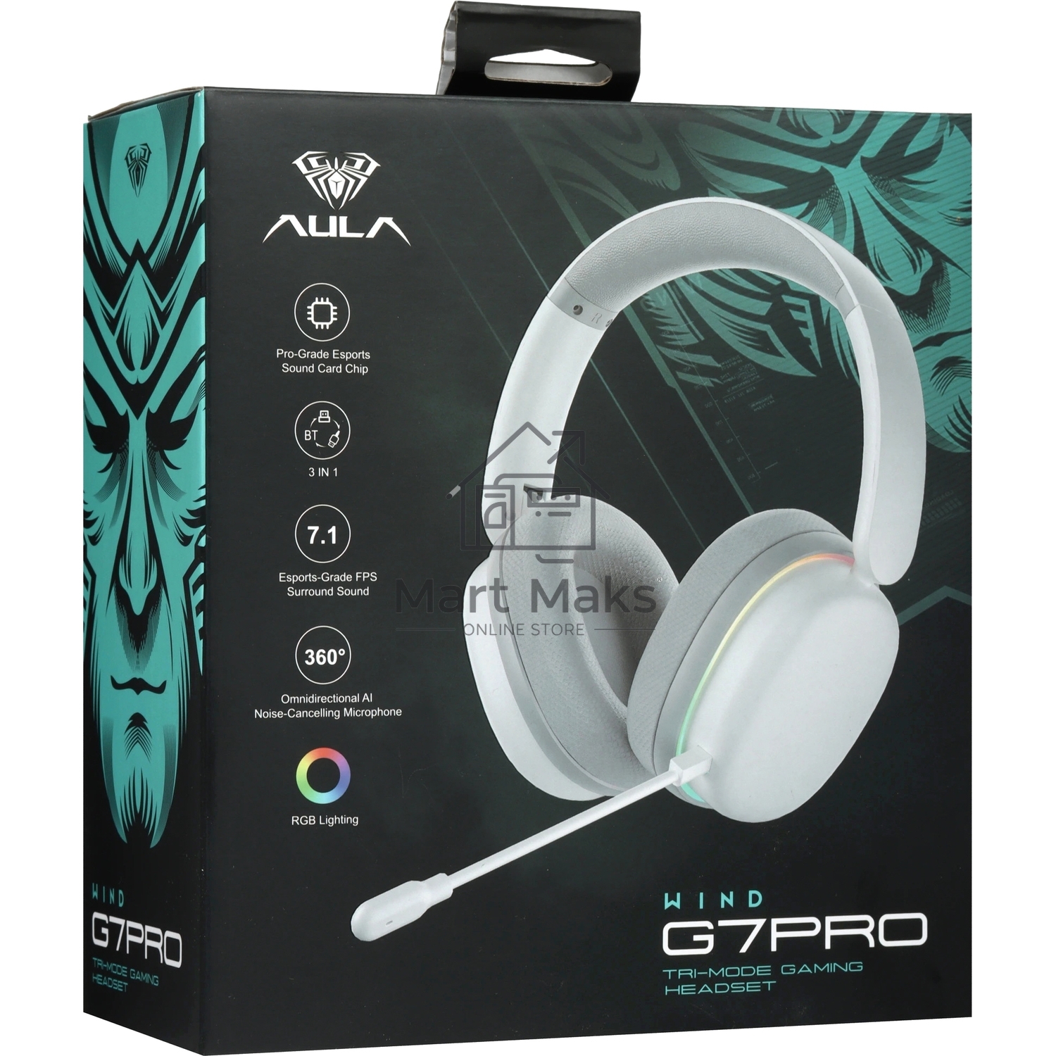 Гарнитура игровая AULA G7pro Black