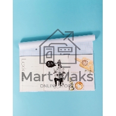 Пленка Deli EH832 Uspire для книги с липк.сл. ПП гладкая прозр. 500х5000