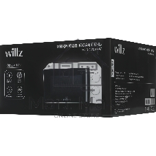 Микроволновая печь WILLZ MOS-1706MW белый, 17 л, 700 Вт, переключатели — поворотный механизм