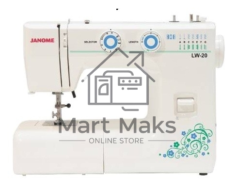 Швейная машина Janome LW-20 белый