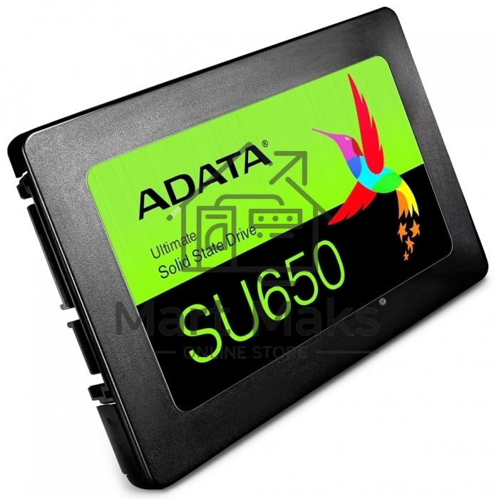 Накопитель SSD ADATA SU650, 960Gb, SATA III, 2.5