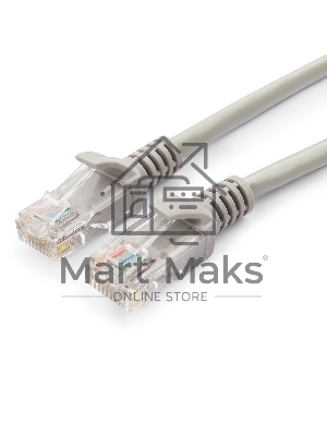 Патч-корд медный UTP Cablexpert PP10-30M кат.5e, 30м, литой, многожильный (серый)