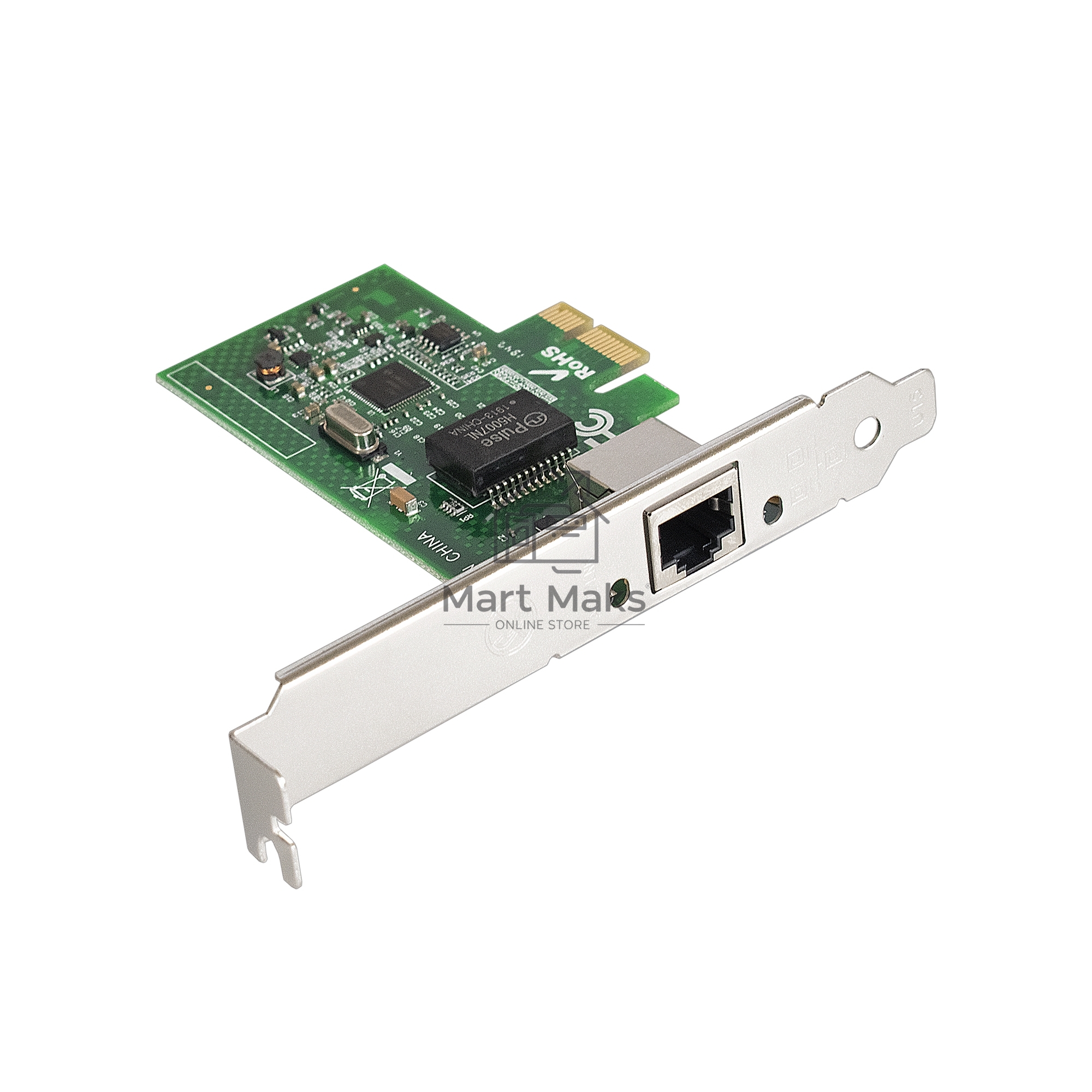 Сетевой адаптер ExeGate EXE-i210AT PCI Express 2.0 10/100/1000Mbps 1xRJ-45 (Copper) Intel WGI210AT