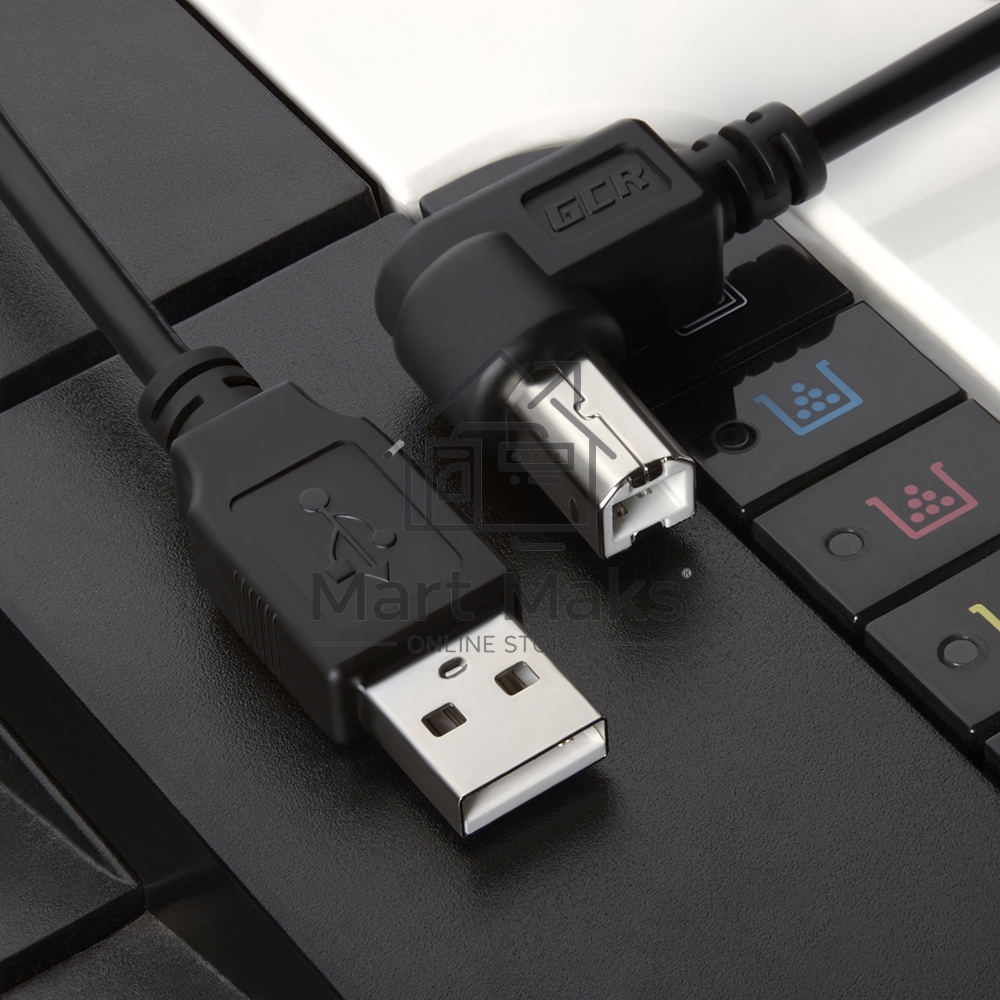 Кабель Greenconnect 1.0m USB 2.0, AM/BM угловой, черный, 28/28 AWG, экран, армированный, морозостойкий, GCR-UPC3M2-BB2S-1.0m Greenconnect Кабель 1.0m USB 2.0, AM/BM угловой, черный, 28/28 AWG, экран, армированный, морозостойкий, GCR-UPC3M2-BB2S-1.0m