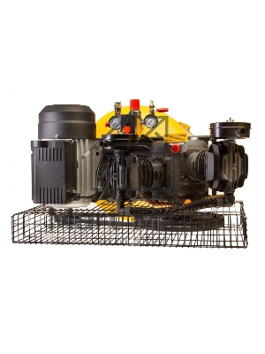 Компрессор воздушный рем. привод BCV2200/100V, 2,3 кВт, 100 литров, 440 л/мин Denzel