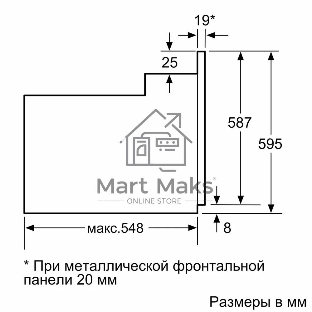 Духовой шкаф Bosch HBF011BA1T Serie 2, черный, класс энергоэффективности А, 4 режима,71 литр, сделано в Турции